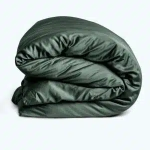 Bambus tyngdedynebetræk - 140x200 / Olive